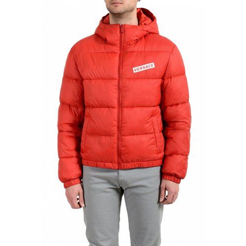 Pre-owned Versace Parka In Red