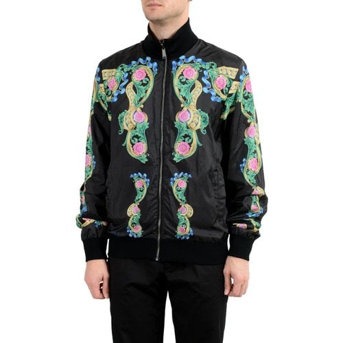 Pre-owned Versace Wool Jacket In Multicolour
