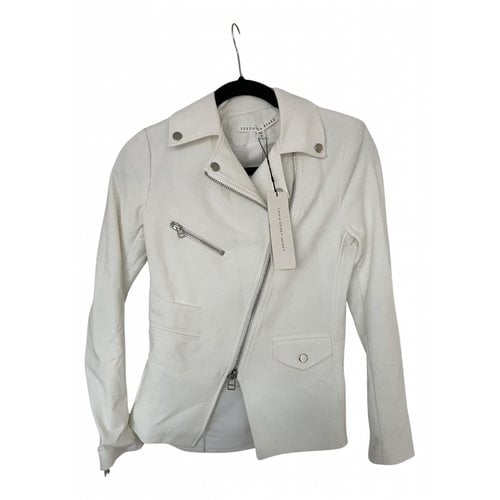 Pre-owned Veronica Beard Jacket In White