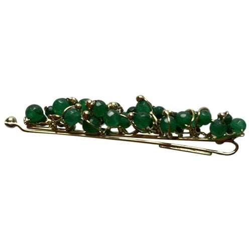 Pre-owned Rosantica Hair Accessory In Green