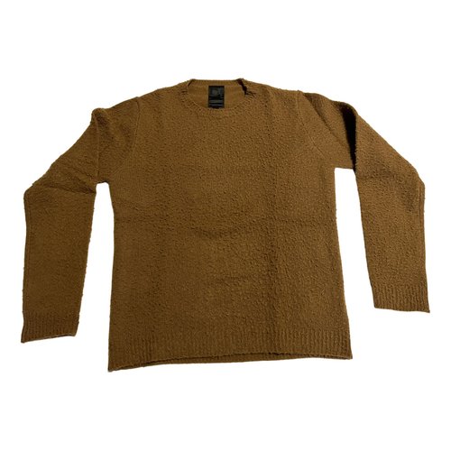 Pre-owned Dondup Wool Pull In Camel