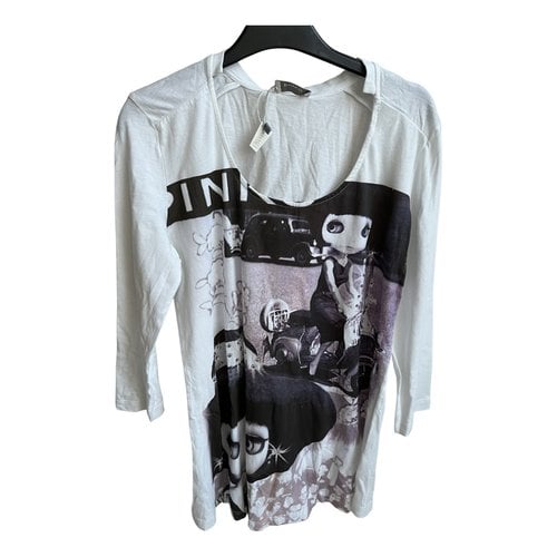 Pre-owned Pinko T-shirt In White