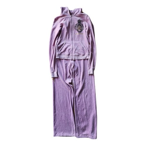 Pre-owned Juicy Couture Trousers In Purple
