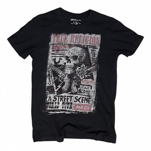 Pre-owned True Religion T-shirt In Black