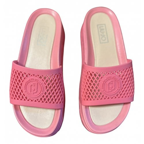 Pre-owned Liujo Sandals In Pink