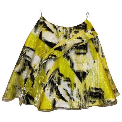 Pre-owned Kenzo Mid-length Skirt In Yellow