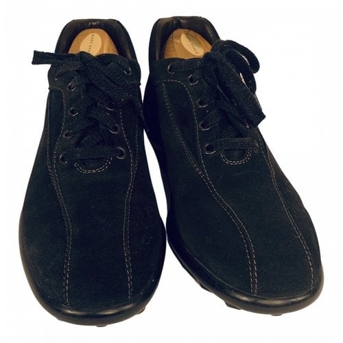 Pre-owned Tod's Lace Ups In Black