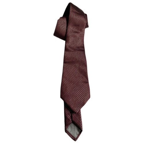 Pre-owned Dior Cashmere Tie In Brown
