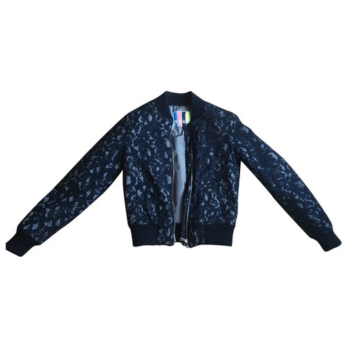 Pre-owned Msgm Jacket In Black