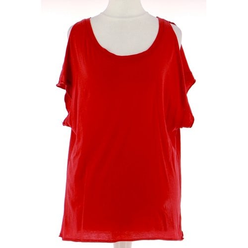 Pre-owned Sandro T-shirt In Red