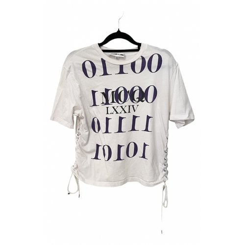 Pre-owned Mcq By Alexander Mcqueen T-shirt In White