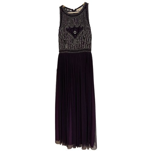 Pre-owned Frock And Frill Maxi Dress In Purple