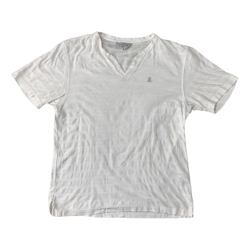 Pre-owned Lanvin T-shirt In White
