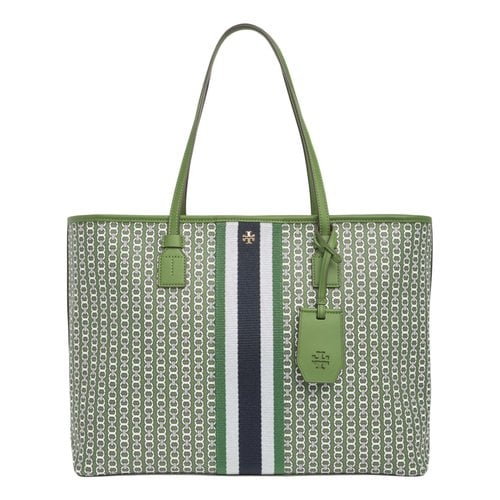 Pre-owned Tory Burch Tote In Multicolour