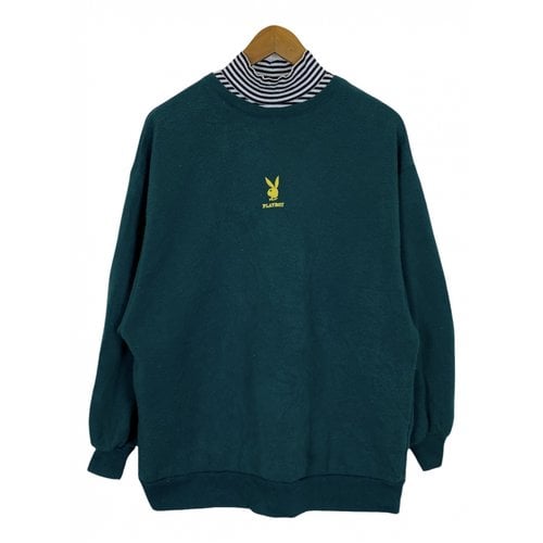 Pre-owned Playboy Sweatshirt In Green