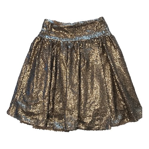 Pre-owned Michael Kors Mid-length Skirt In Metallic