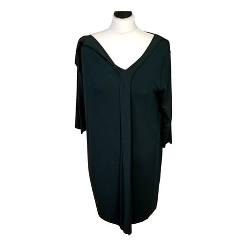 Pre-owned Trussardi Mid-length Dress In Green