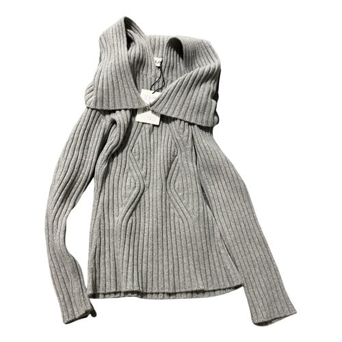 Pre-owned Lanvin Cashmere Knitwear In Grey