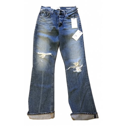 Pre-owned Citizens Of Humanity Bootcut Jeans In Blue