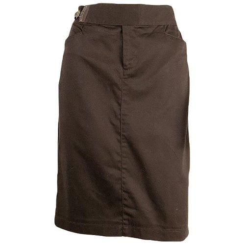 Pre-owned Lauren Ralph Lauren Mid-length Skirt In Brown