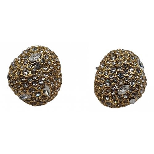 Pre-owned Alexis Bittar Earrings In Gold