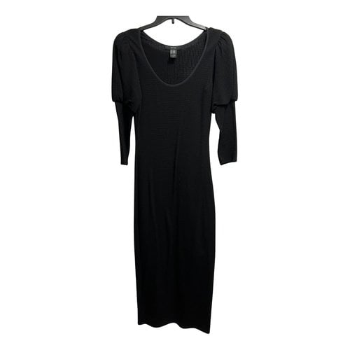 Pre-owned Smythe Mid-length Dress In Black