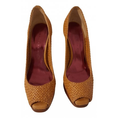 Pre-owned Barbara Bui Leather Heels In Brown
