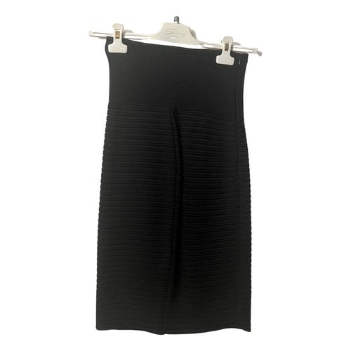 Pre-owned Genny Mid-length Skirt In Black