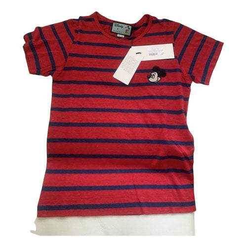 Pre-owned Disney X Gucci Linen T-shirt In Red
