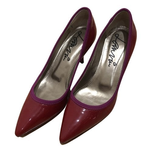 Pre-owned Lanvin Leather Heels In Red