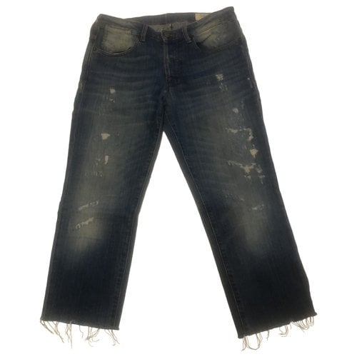 Pre-owned Mauro Grifoni Boyfriend Jeans In Blue