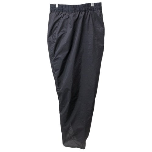 Pre-owned Rick Owens Maxi Skirt In Black