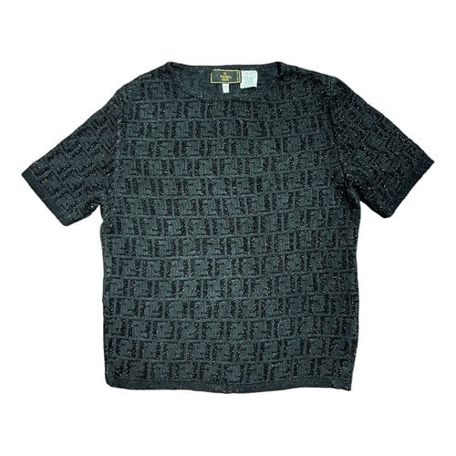 Pre-owned Fendi Wool Shirt In Black