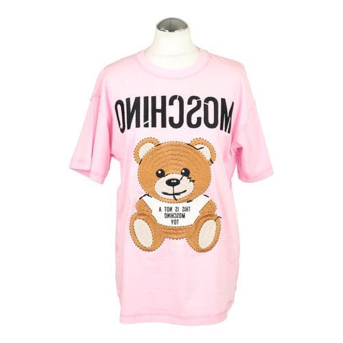 Pre-owned Moschino Blouse In Pink