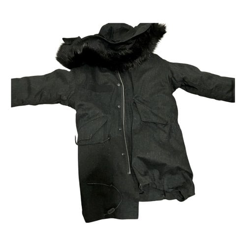 Pre-owned Iro Parka In Anthracite