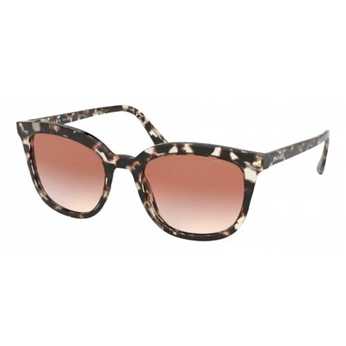 Pre-owned Prada Sunglasses In Brown