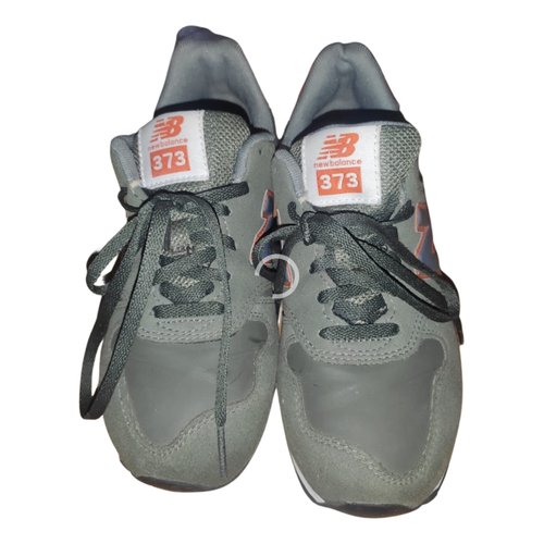 Pre-owned New Balance Trainers In Khaki