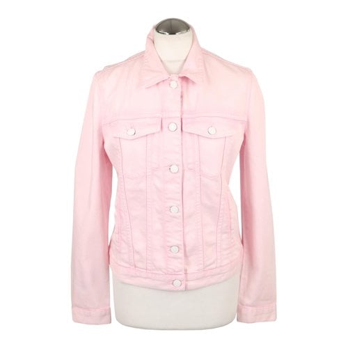 Pre-owned 7 For All Mankind Jacket In Pink