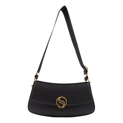 Pre-owned Stella Mccartney Leather Handbag In Black