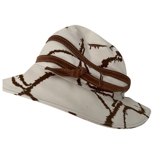 Pre-owned Fay Cloth Beret In Brown