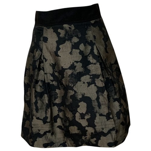 Pre-owned Liujo Mid-length Skirt In Khaki