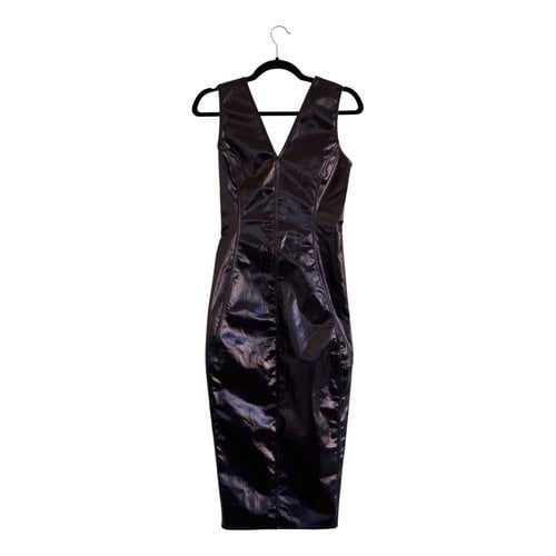 Pre-owned Rick Owens Mid-length Dress In Metallic