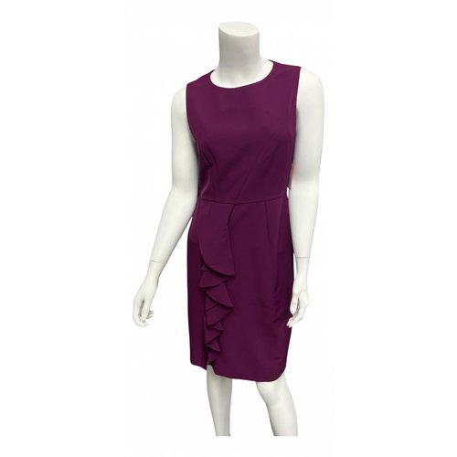 Pre-owned Milly Mid-length Dress In Purple
