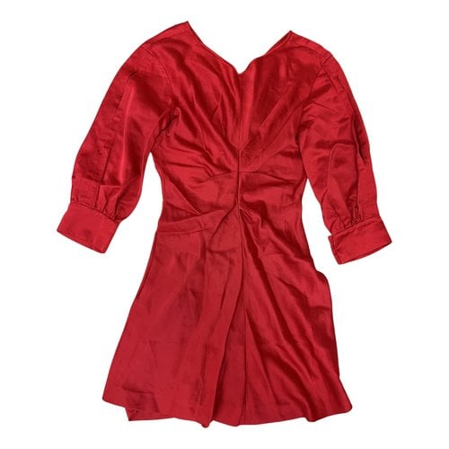 Pre-owned Isabel Marant Mini Dress In Red