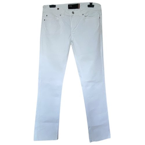 Pre-owned Notify Slim Jeans In White