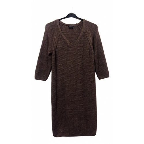 Pre-owned Massimo Dutti Mid-length Dress In Brown