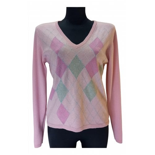Pre-owned Sand Wool Jumper In Pink