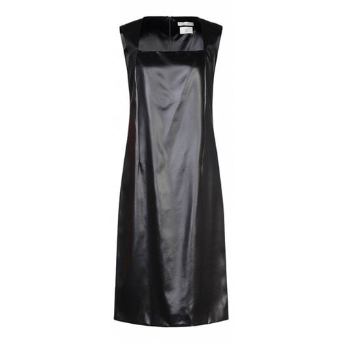 Pre-owned Bottega Veneta Mid-length Dress In Black