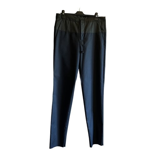 Pre-owned Emporio Armani Trousers In Anthracite