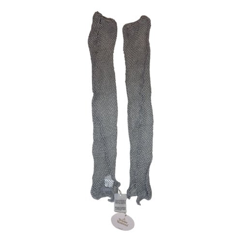 Pre-owned Vivienne Westwood Long Gloves In Silver